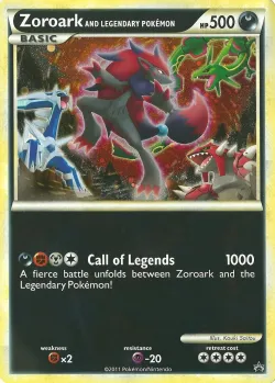 Zoroark and Legendary Pokémon #No. 034 · Pokémon